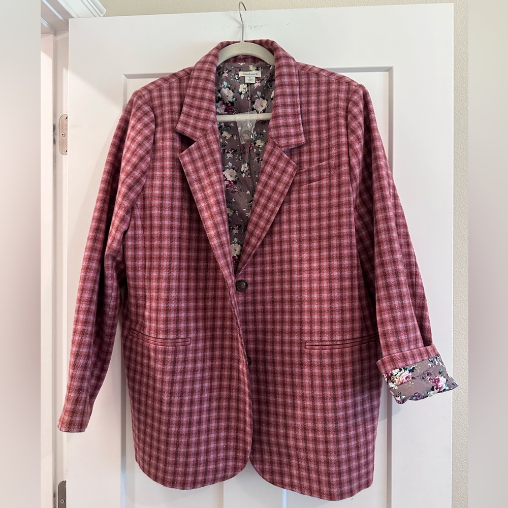 Sundance Blazer with floral lining